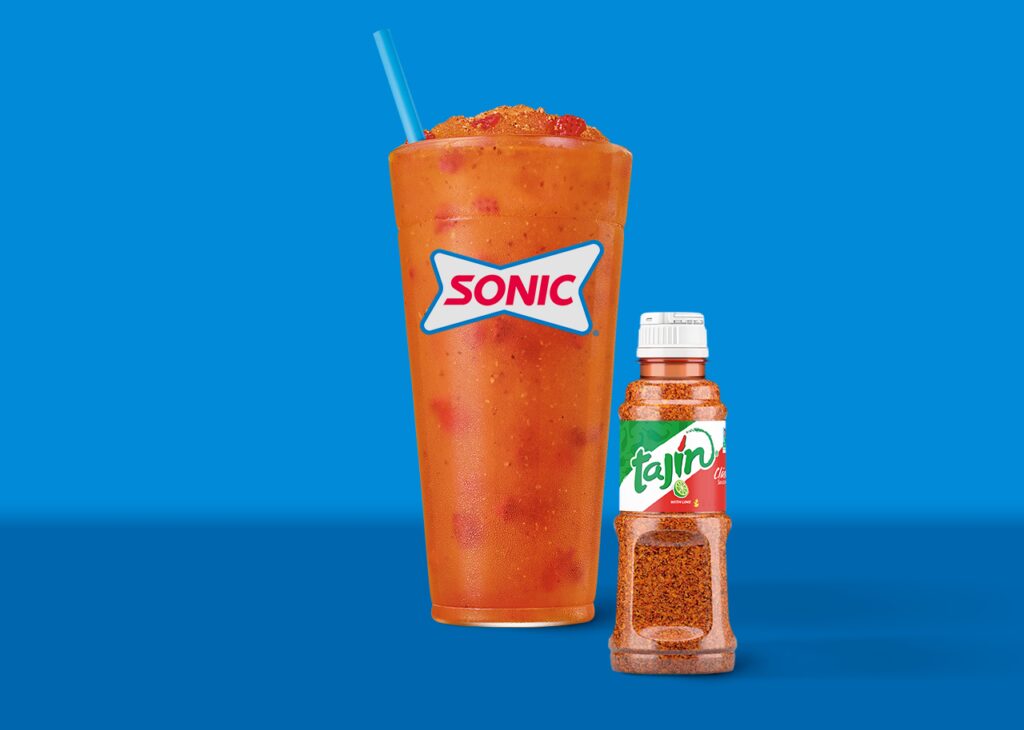 SONIC Teams Up With Tajín for a Zesty New Strawberry Mangonada Slush