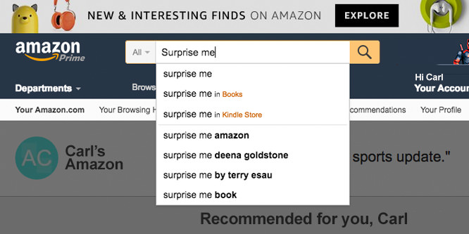 Amazon expands lead as product search default