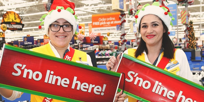 Will checkout elves make Walmart’s customers merrier this Christmas?
