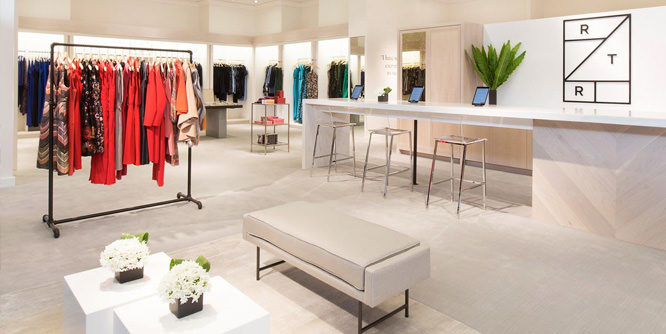 Rent the Runway borrows from Apple with a fashion rental flagship