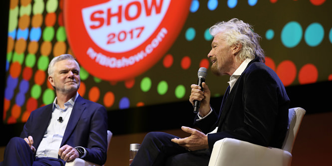 Sir Richard Branson at NRF: Are retailers looking outside the box?