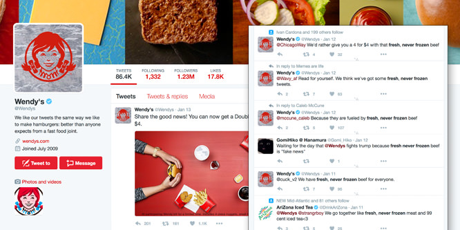 What made Wendy’s Twitter zing a win?