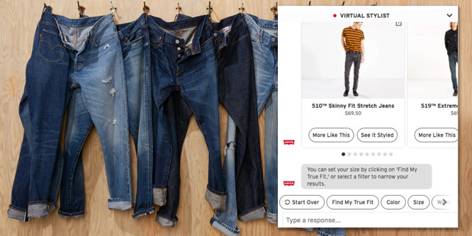 Will Levi's virtual stylist put more online shoppers into its jeans?