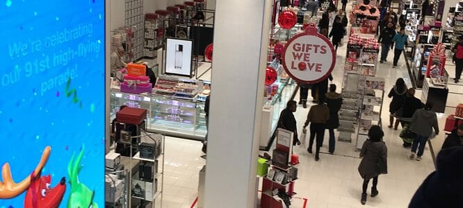 Encouraging signs for department stores as holiday season kicks off