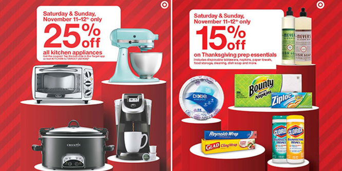 Target's biggest holiday deals are reserved for the weekends
