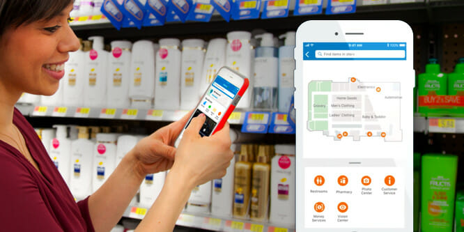 Walmart reimagines in-store shopping for mobile