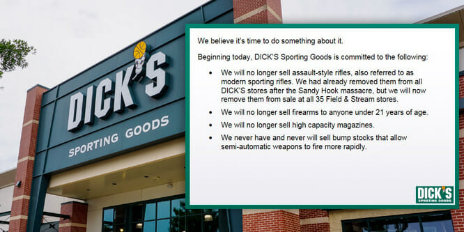 Dick’s responds to Parkland teens – won’t sell AR-15s anymore