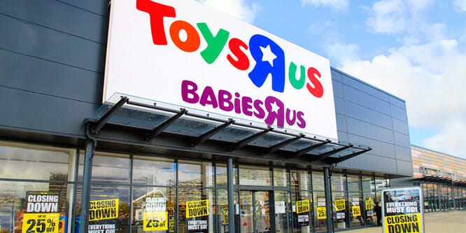 No more playing around – Toys ‘R’ Us is out of the retail game