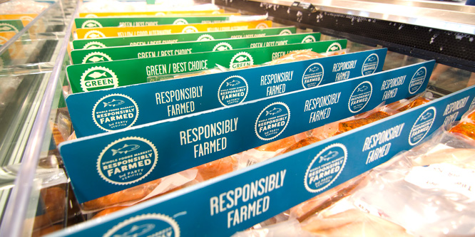 What should retailers do to ensure seafood sustainability?