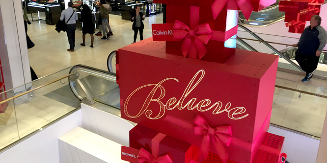 Why don’t retailers concentrate more on selling the Christmas spirit?