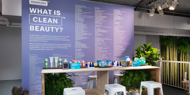 Can Brandless deliver on its lofty goals in a pop-up?