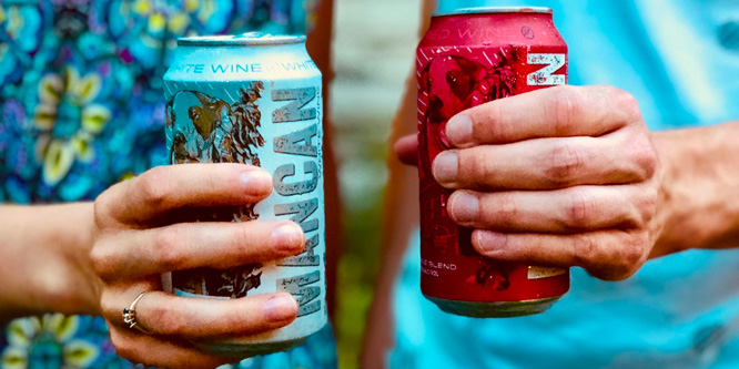 Has wine in a can moved from fad to trend?
