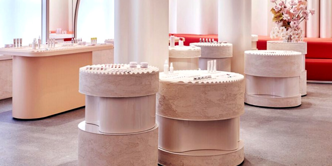 Apple-inspired Glossier opens ‘adult Disneyland’ flagship store