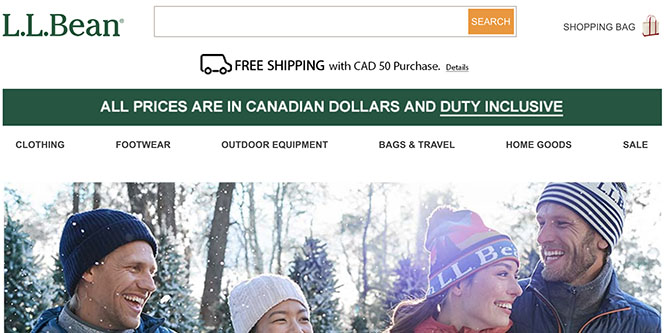 Will L.L.Bean find success in Canada where others have failed?