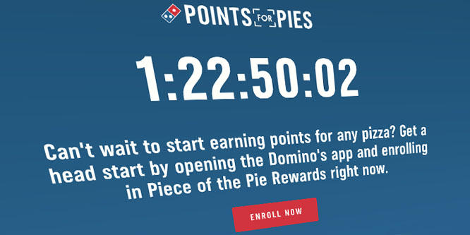 Can Domino’s gain customers by offering free pizza for pies bought at rival shops?