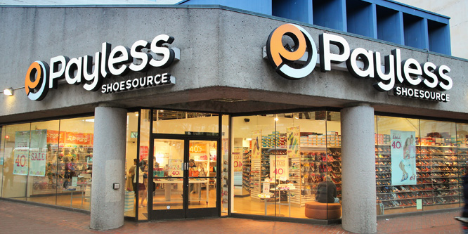 nearest payless shoe store from my location