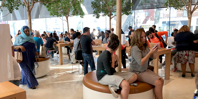 Is the success of Ahrendts' Apple store more fiction than fact?