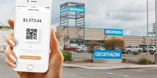 Apple owns the checkout at Decathlon’s sporting goods store