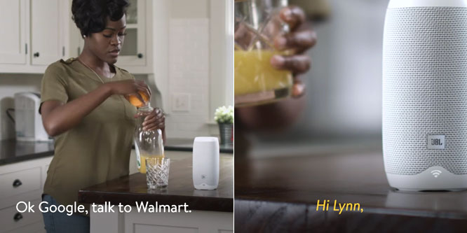 Okay Google, how can you help grow Walmart’s online grocery business?