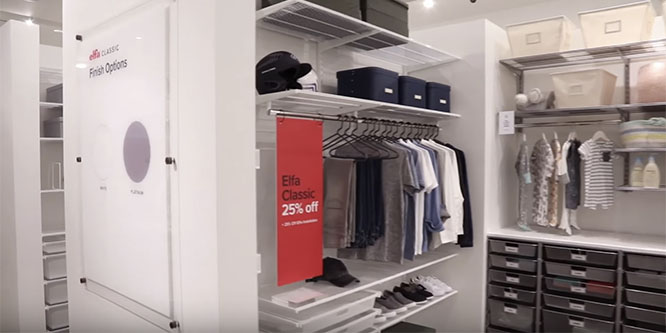 The Container Store debuts new custom closet store concept
