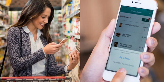 Grocers develop their own tech responses to Amazon Go
