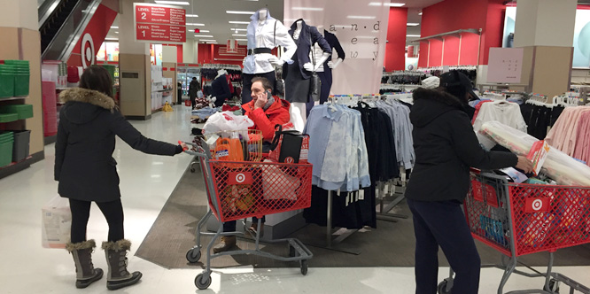 Target leans on vendors in trade war