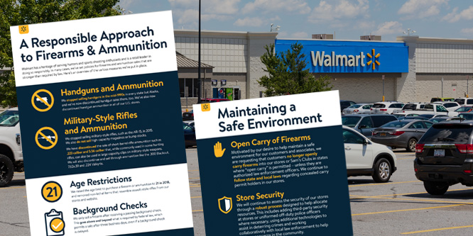 Will Walmart’s customers accept its rejection of the firearms ‘status quo’?