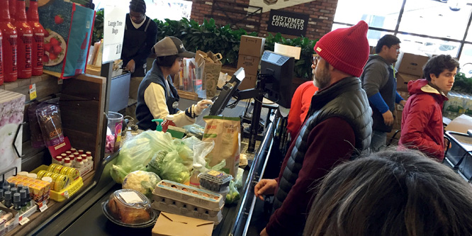 Whole Foods wants a hand from shoppers at checkout