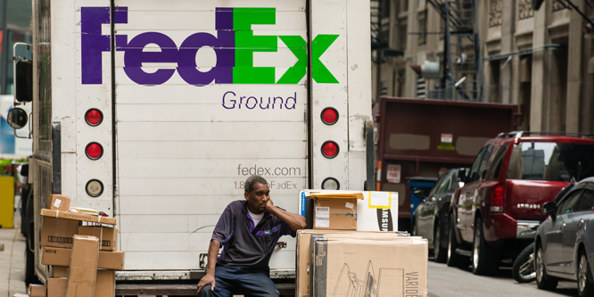 Why is Amazon banning FedEx ground delivery?
