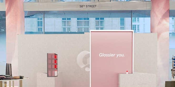 Are its Nordstrom pop-ups a sign that Glossier is ready to work with department stores?