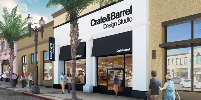 Crate and Barrel marries human expertise with tech advances in a new concept store