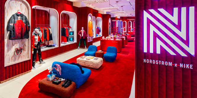 Appealing to millennials, a Louis Vuitton pop-up attracts crowds