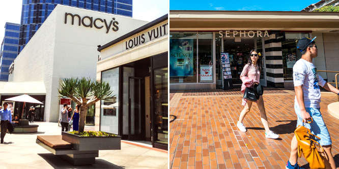 Are strip centers where it’s at for Macy’s and Sephora?