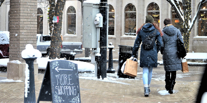 Study says retailers could stand a little more sunny or snowy weather