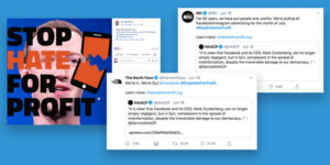 Should retailers boycott Facebook?