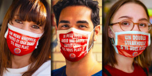 Mask gimmick lets Burger King customers order silently