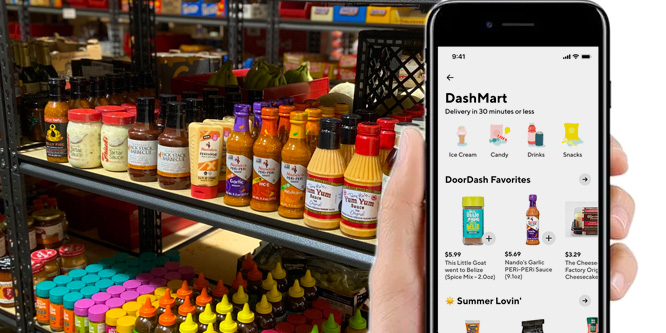 DoorDash delivers a virtual convenience store
