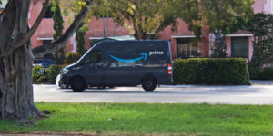 Amazon Prime delivery van