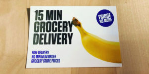 NYC startup promises 15-minute grocery delivery