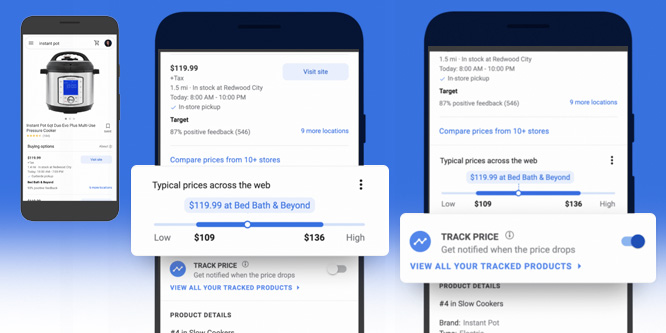 Google Shopping makes price comparisons easier