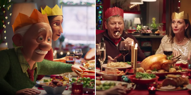 Lidl and Tesco keep their Christmas spots ‘merry and bright’ for 2020