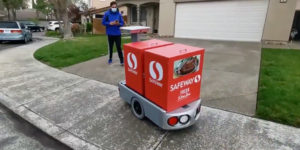 Are remote controlled robots ready to deliver for grocers and drugstores?