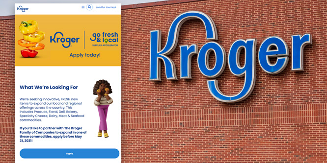 Kroger makes a game of finding new suppliers