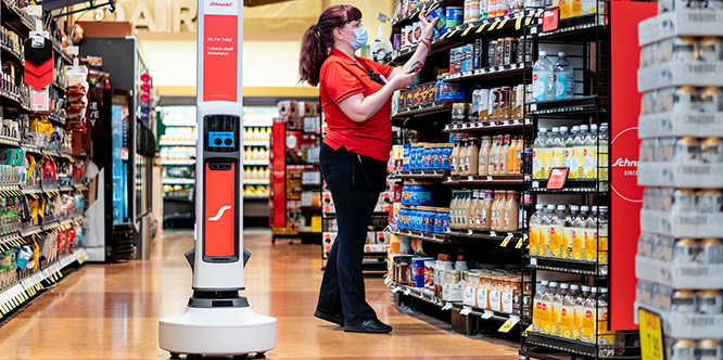 Are robots taking over Schnucks’ stores?