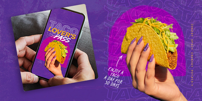 Will Taco Bell lovers sign up for a taco a day?