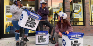 How disruptive is the rapid delivery model to grocery?