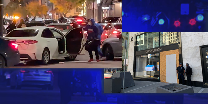 Michigan Avenue Louis Vuitton store targeted by group of thieves