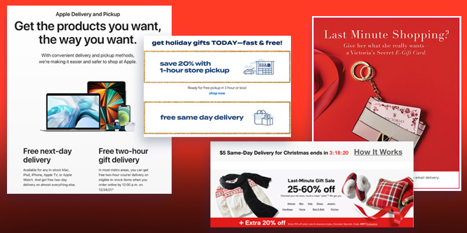 Last Minute Gifts: Next Day & Overnight Delivery