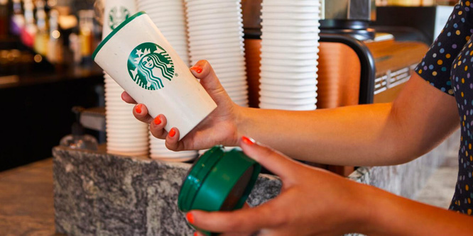 Starbucks explores replacing its iconic cup with sustainable