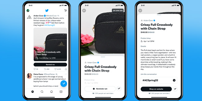 Do Twitter users want to hear and tweet about product drops?